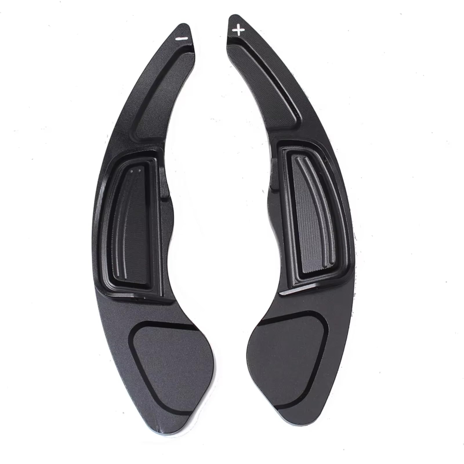 IORQWEW Schaltwippen Kompatibel Mit City 2008 Für Fit Für CRV 2009 2010 2011 2012 2013 Aluminium-Autozubehör Lenkrad-Schaltwippen Verlängerungsschalthebel(Black) von IORQWEW