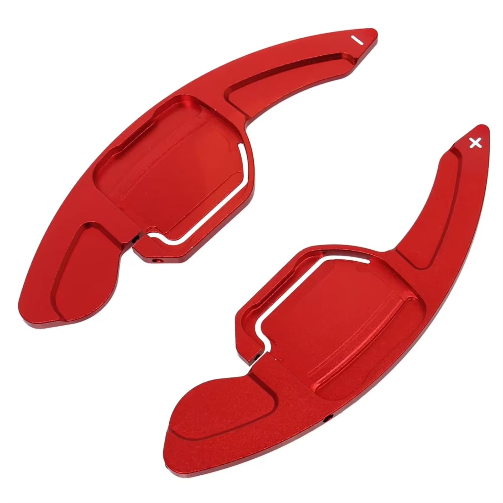 IORQWEW Schaltwippen Kompatibel Mit Seat Für Tarraco 2019–2023 Für Ibiza 6P 2017–2023 Auto-Lenkrad-Controller Paddel-Verlängerung Schalthebel Universelle Auto-Paddel(Red) von IORQWEW