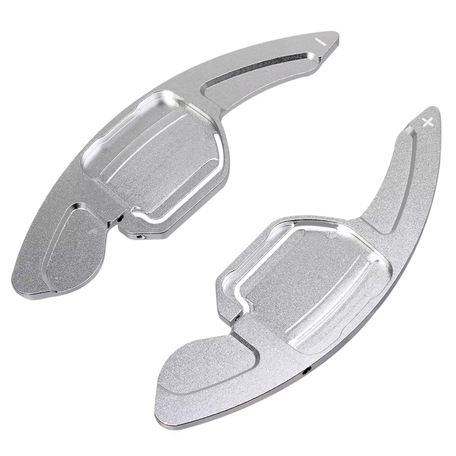 IORQWEW Schaltwippen Kompatibel Mit Seat Für Tarraco 2019–2023 Für Ibiza 6P 2017–2023 Auto-Lenkrad-Controller Paddel-Verlängerung Schalthebel Universelle Auto-Paddel(Silver) von IORQWEW