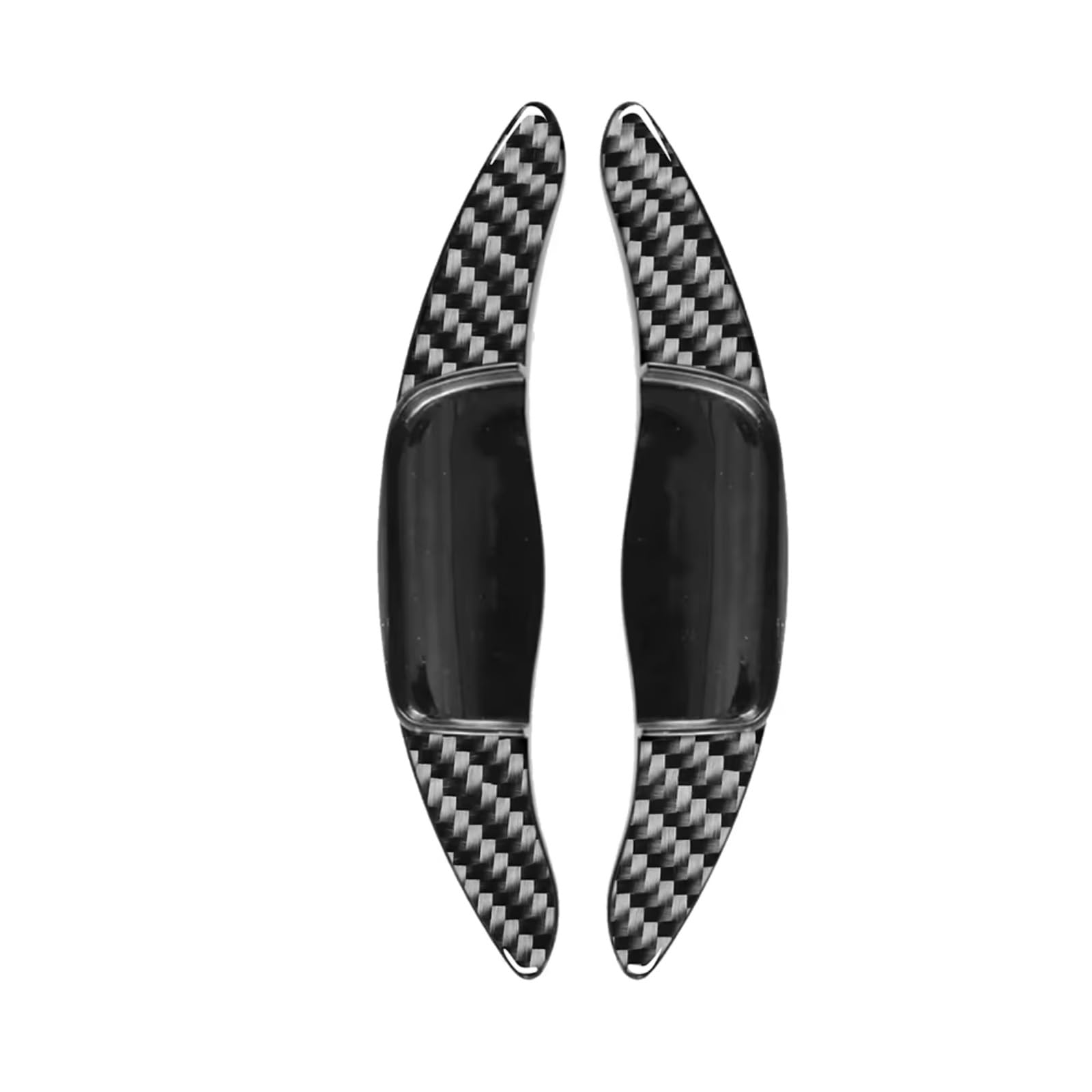 IORQWEW Schaltwippen Kompatibel Mit Toyota Für Corolla Für Fließheck Für Rav4 2019 2020 2021 2022 2023 2024 Auto-Lenkrad-Controller-Paddle-Verlängerungsschalthebel(Carbon Fiber Black) von IORQWEW