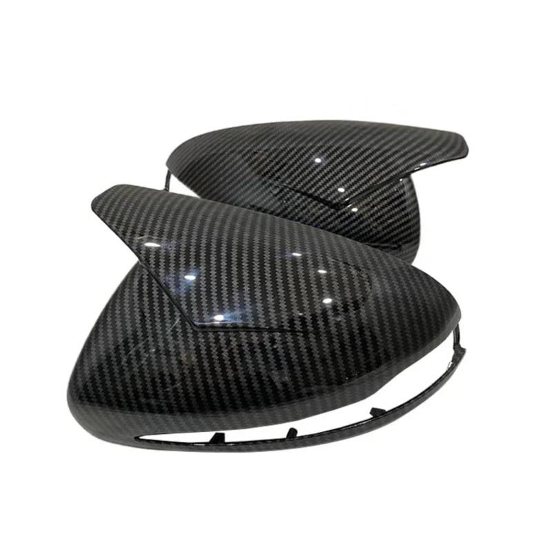 IORQWEW Spiegelabdeckungen Kompatibel Mit Benz G-Klasse Für W463 2018 2019 2020, Ersatz-Carbon-Muster, Schwarze Auto-Außenspiegelabdeckungen, Seitliche Außenspiegelkappe(Black Carbon) von IORQWEW
