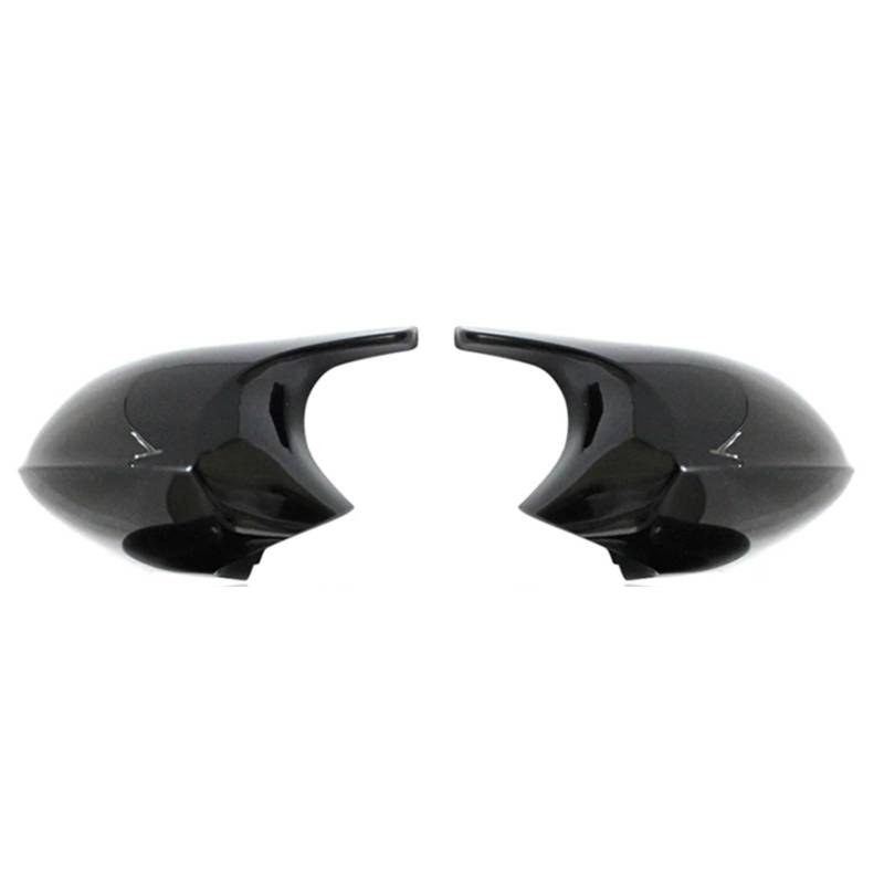 IORQWEW Spiegelabdeckungen Kompatibel Mit Für E92 E93 2010 2011 2012 2013, Rückspiegelkappe Mit Kohlefasermuster, Tür Für Außenspiegel-Abdeckkappe(Black,B) von IORQWEW