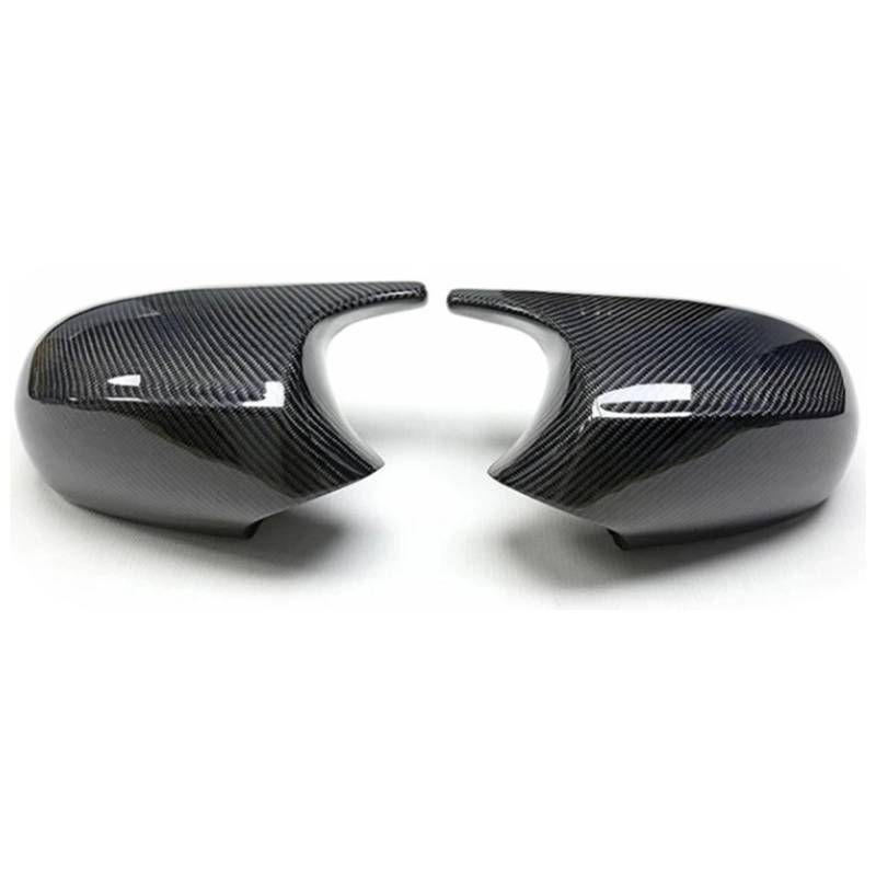 IORQWEW Spiegelabdeckungen Kompatibel Mit Für E92 E93 2010 2011 2012 2013, Rückspiegelkappe Mit Kohlefasermuster, Tür Für Außenspiegel-Abdeckkappe(Black Carbon,A) von IORQWEW