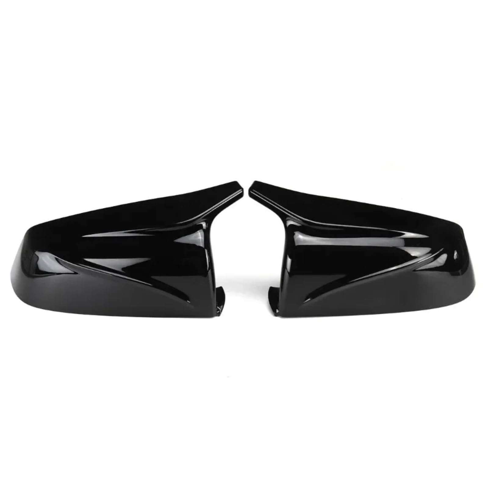 IORQWEW Spiegelabdeckungen Kompatibel Mit Für F06 F12 F13 2012 2013, Seitlich Für Außenspiegel-Abdeckkappe, Kohlefaser-Musteroptik, Außenspiegelgehäuse(Black) von IORQWEW