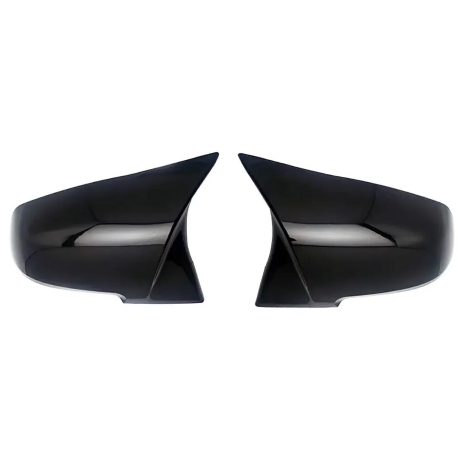 IORQWEW Spiegelabdeckungen Kompatibel Mit Für F22 F23 218i 220i 228i F32 F33 F36 420i 428i 435i Für Coupé Für Cabrio Für Gran Für Coupé 2014-2020 Tür Für Außenspiegel-Abdeckkappe(Black) von IORQWEW