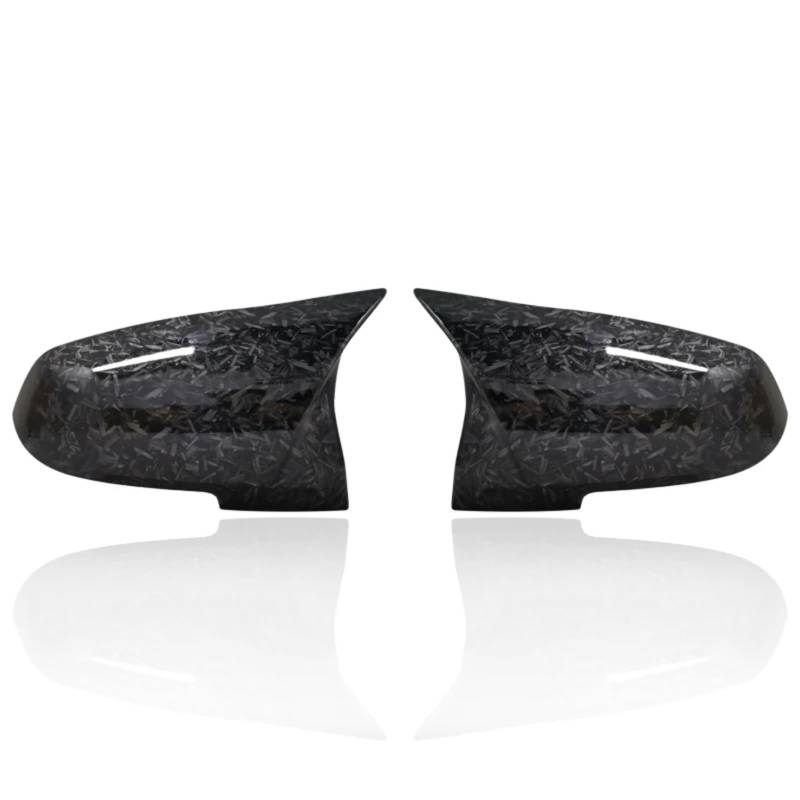 IORQWEW Spiegelabdeckungen Kompatibel Mit Für GT 3GT F34 2013 2014 2015 2016 2017 2018 Rückspiegel-Abdeckkappe, Carbon-Muster, Schwarz(Multi-Colored) von IORQWEW