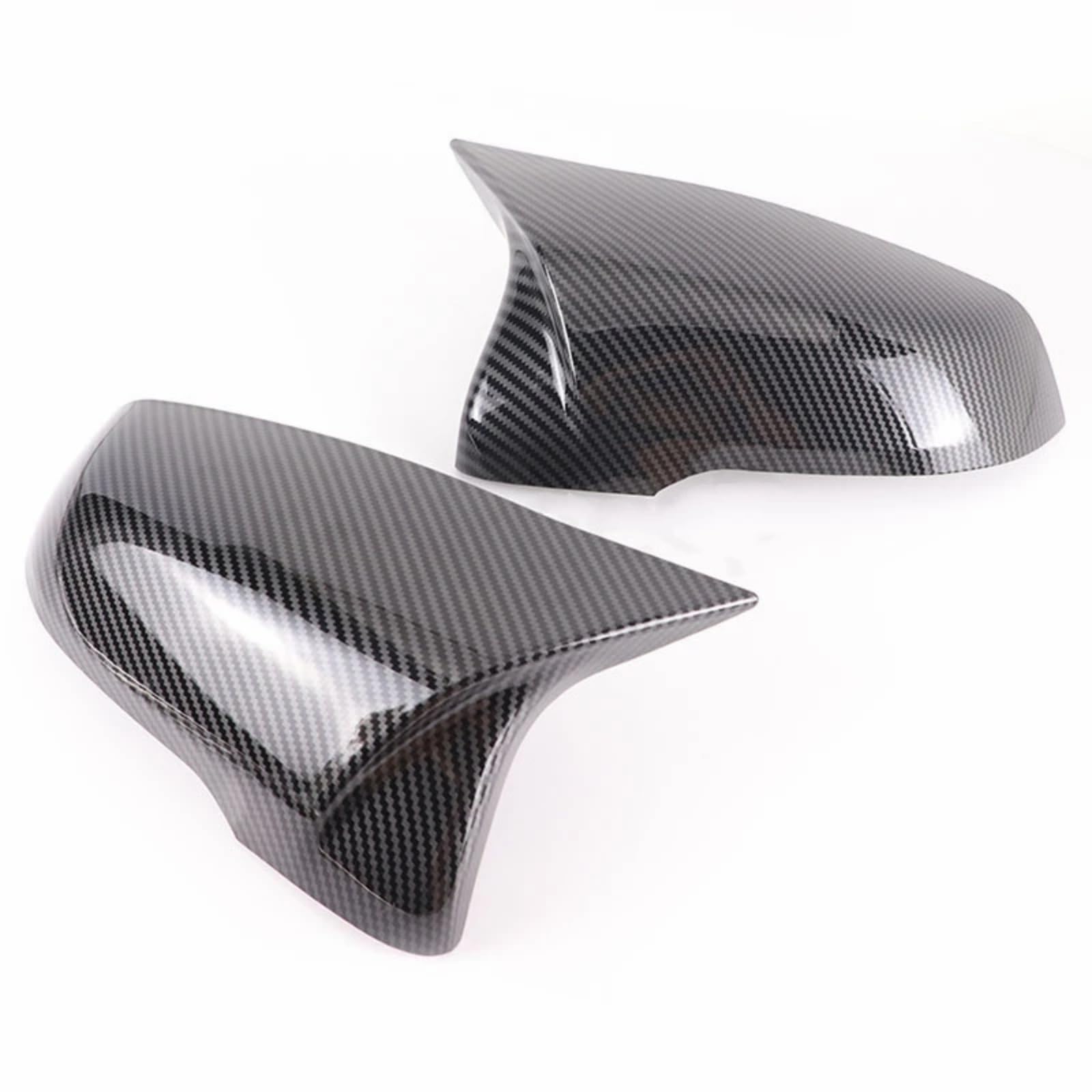 IORQWEW Spiegelabdeckungen Kompatibel Mit Für Touring F52 2017 2018, Autoteile-Styling, Ersatzabdeckungen Für Seitentür-Rückspiegel(Black Carbon) von IORQWEW