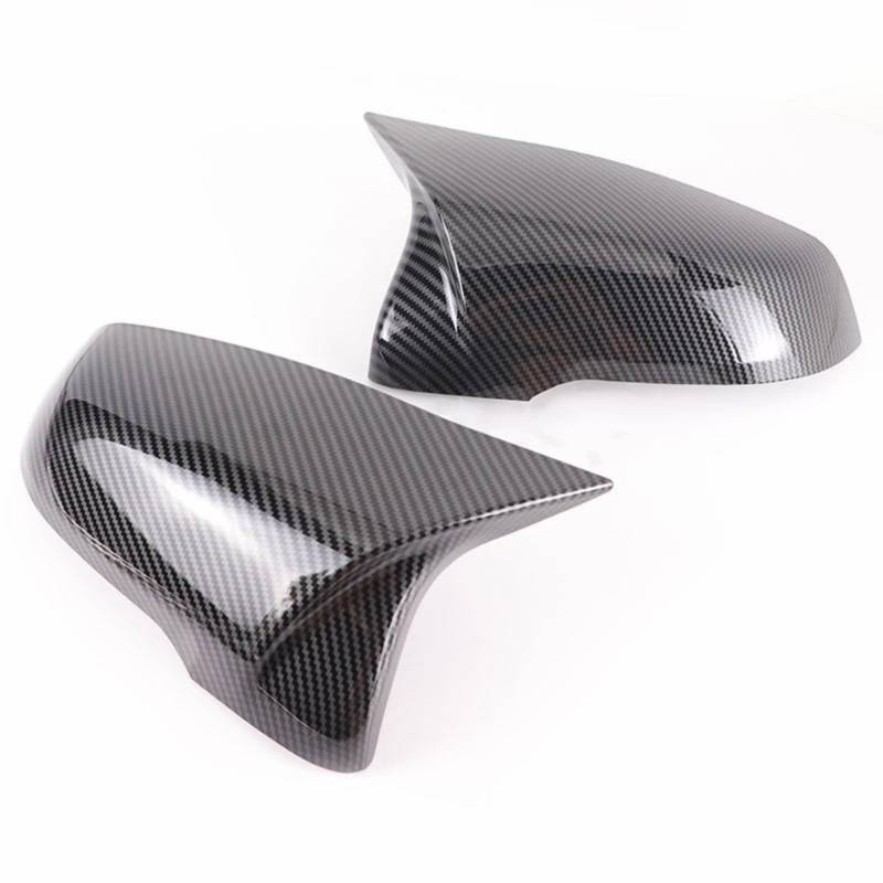IORQWEW Spiegelabdeckungen Kompatibel Mit Für Touring F52 2017 2018, Autoteile-Styling, Ersatzabdeckungen Für Seitentür-Rückspiegel(Black Carbon) von IORQWEW