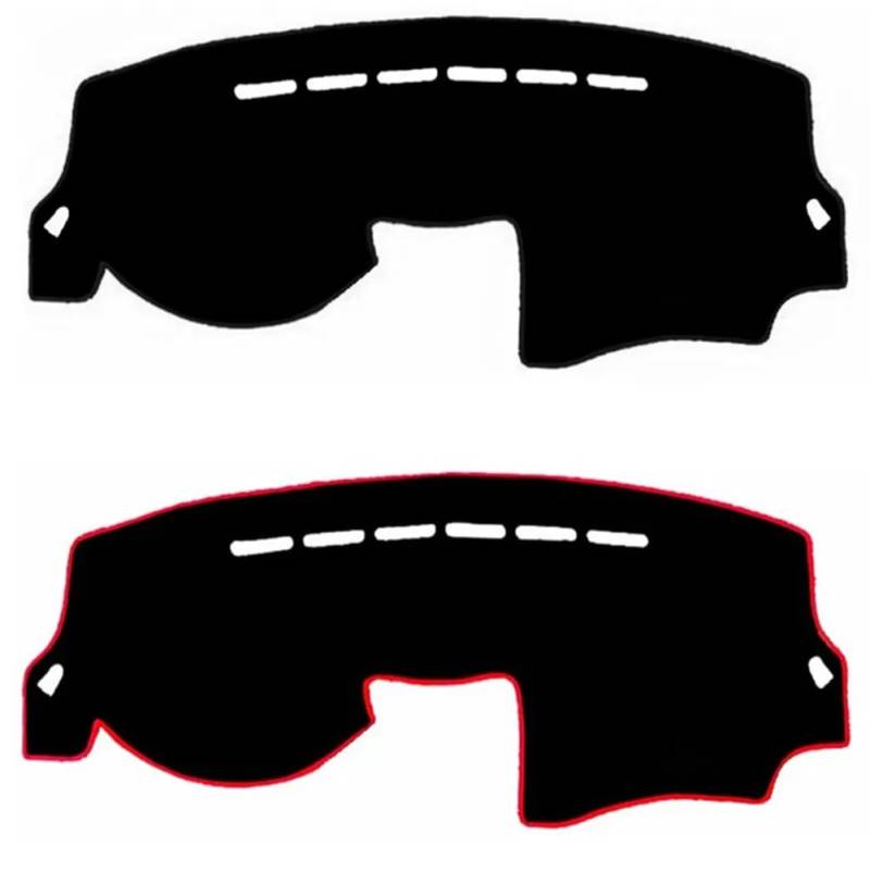 Auto Armaturenbrett Abdeckung Matte Pad Dashmat Mittelkonsole Sonnenschild Teppich Teppich, Für Peugeot 206+ 207 SW RC 2006-2014 Anti-UV Zubehör von IPROCAS
