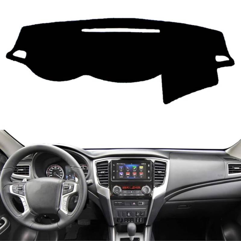 Auto Styling Armaturenbrett Abdeckung Matte Dash Sonnenschild Teppich, für Mitsubishi L200 Triton Strada Strakar Barbarian FIAT Fullback RAM Auto von IPROCAS