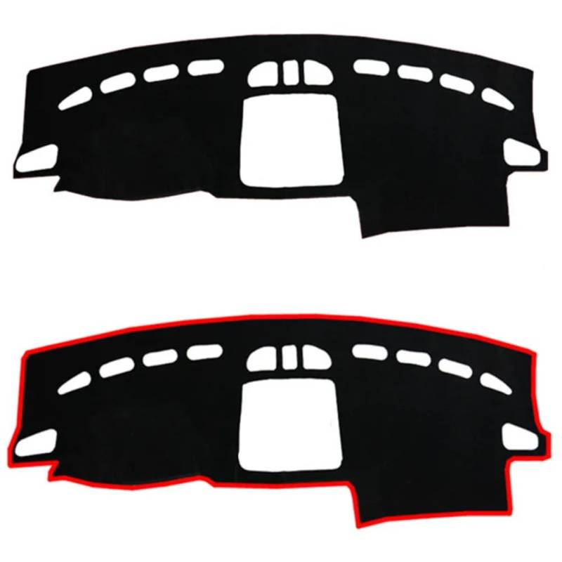 Auto-Styling für Skoda Yeti 2009 2010 2011 2012 2013 2014 2015 2016 2017, Dash Cover Mat Pad Armaturenbrett Sonnenschutz Teppich Zubehör von IPROCAS