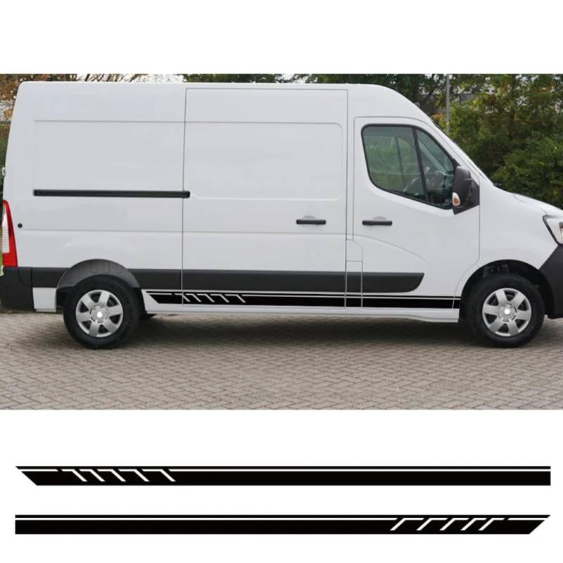 Autotür-Seitenaufkleber, Für R=enault Master 1 2 3 Mk2 MK3 Day Van Camper Wohnmobil Streifen Aufkleber Umbau Tuning Zubehör von IPROCAS
