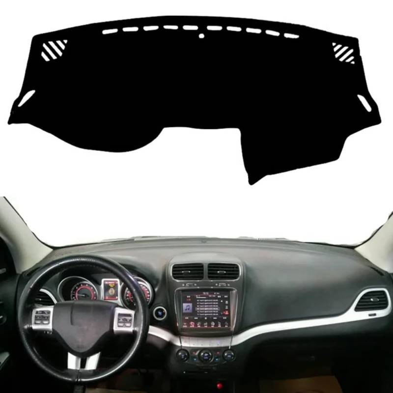Für Dodge Journey FIAT Freemont 2011-2017 2018 2019, Auto Dashmat Dash Mat Armaturenbrett Abdeckpad Pad Sonnenschutz Teppich Anti-UV Zubehör von IPROCAS