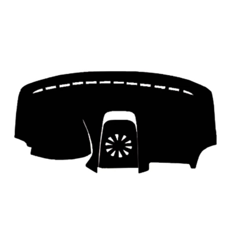 Für Ford EcoSport 2018 2019 2020 2021 2022 2023, Auto Armaturenbrett Abdeckung Matte Pad Anti-UV Dash Sonnenschutz Kissen Innenraum Zubehör von IPROCAS