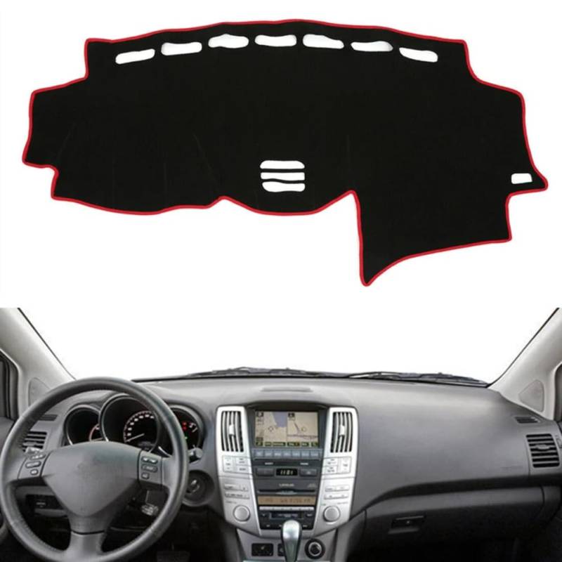 Für Toyota Harrier XU30 2003-2011 2012 2013, für Lexus RX 2004-2009 Auto Armaturenbrett Abdeckung Dash Mat Protect Sonnenschutz Teppich Zubehör von IPROCAS