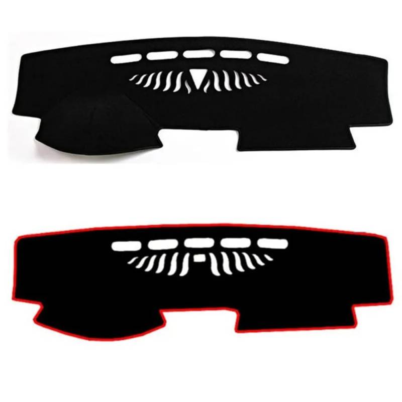 Für VW Passat B7 B6 2006-2015 Passat CC 2009-2018, Auto Armaturenbrett Armaturenbrett Abdeckung Matte Pad Sonnenschutz Teppich Teppich Zubehör von IPROCAS