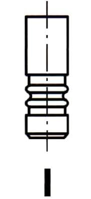 IPSA VL111400 Freccia Einlaßventil, 93.8 mm Länge IPSA VL111400 Freccia Einlaßventil, 93.8 mm Länge von IPSA