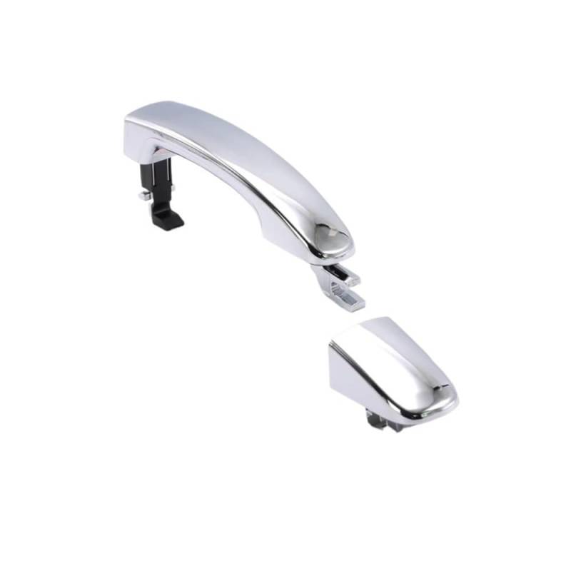 Auto Türgriff für Außen Äußerer Außentürgriff Chrom mit Kappe für Ford für Ra&nger für Everest T6 T7 für Mazda BT50 2012-2020 von IPUDIS
