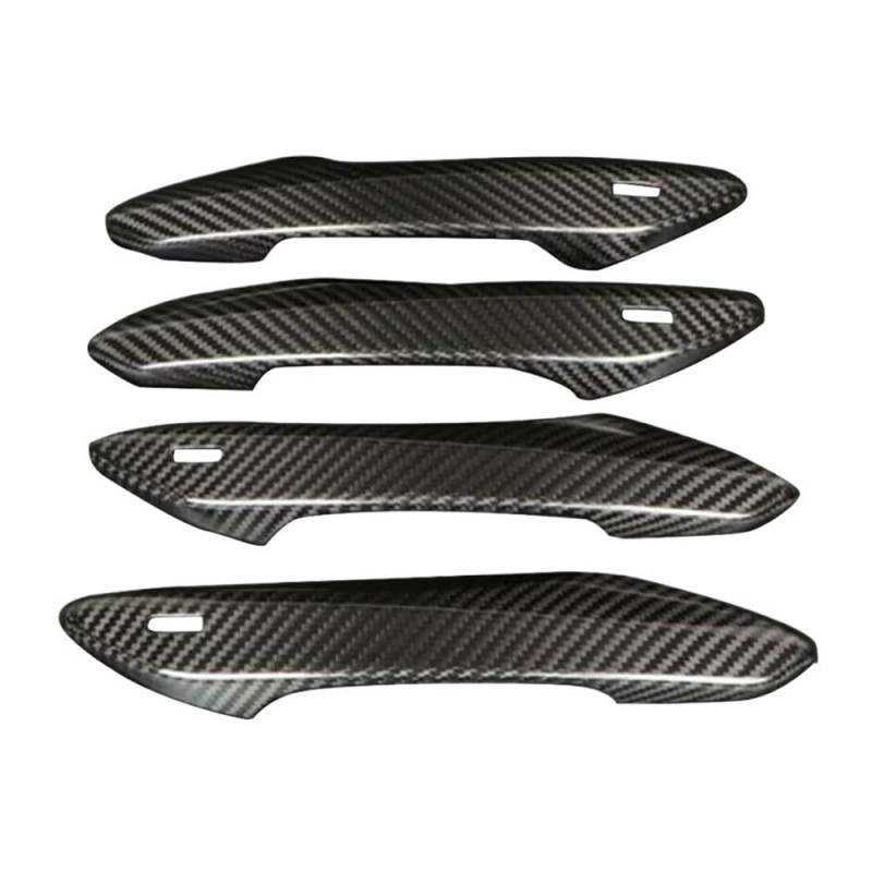 Auto Türgriff für Außen Auto-Außentürgriff-Abdeckungs-Ziersatz für Lexus RX350 RX450h RX200t RX350hL RX450hL NX200t NX300 NX300h, Kohlefaser-Stil von IPUDIS