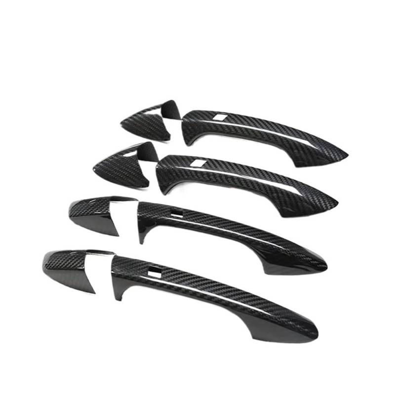 Auto Türgriff für Außen Für Benz Für SLK-Klasse R172 2011-2020 Auto Zubehör Carbon Türgriff Abdeckung Rahmen Aufkleber Außen Trim bodykit von IPUDIS