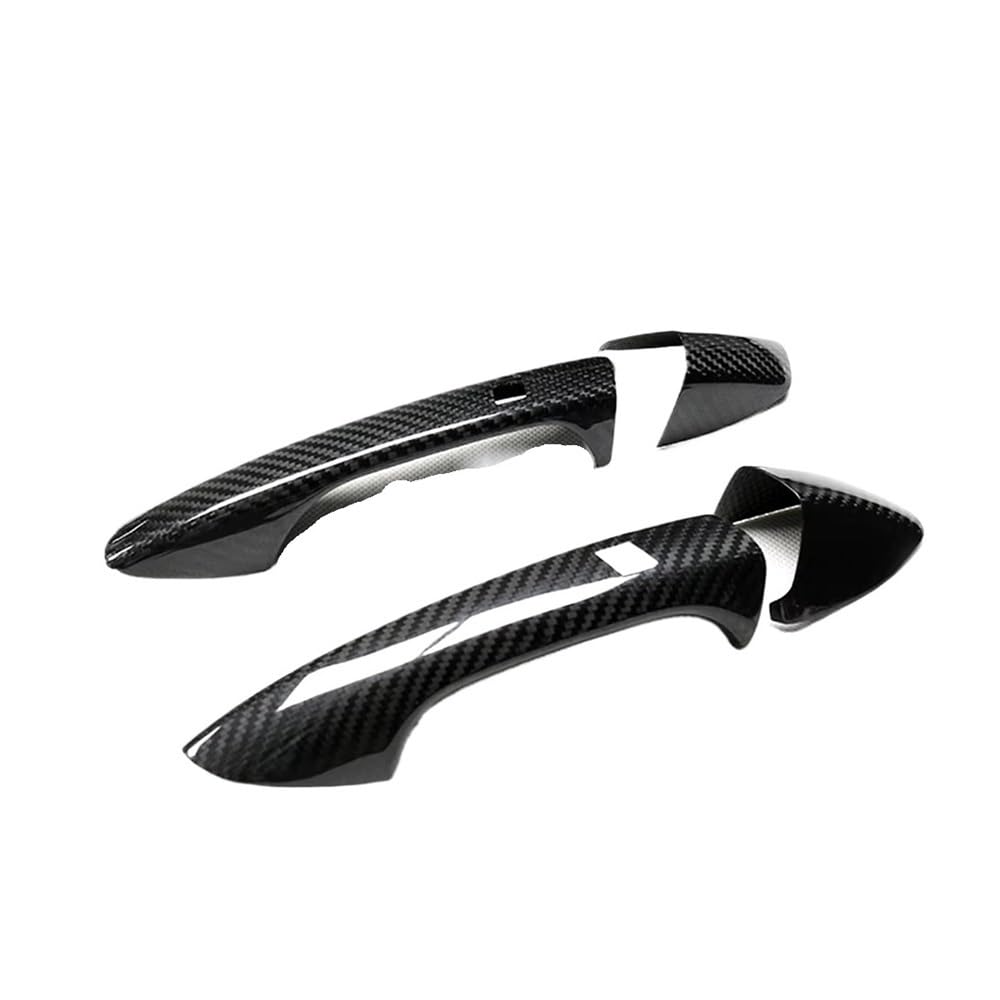 Auto Türgriff für Außen Für Benz Für SLK-Klasse R172 2011-2020 Auto Zubehör Carbon Türgriff Abdeckung Rahmen Aufkleber Außen Trim bodykit von IPUDIS