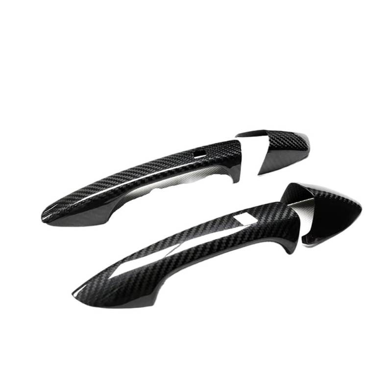Auto Türgriff für Außen Für Benz Für SLK-Klasse R172 2011-2020 Auto Zubehör Carbon Türgriff Abdeckung Rahmen Aufkleber Außen Trim bodykit von IPUDIS