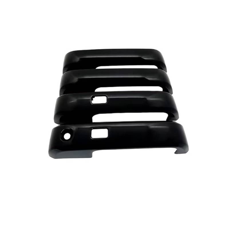 Auto Türgriff für Außen Für Ford für Super für Duty F250 F350 F450 2017-2022 Glanz Schwarz Türgriff Abdeckung Aufkleber Auto außen Zubehör von IPUDIS