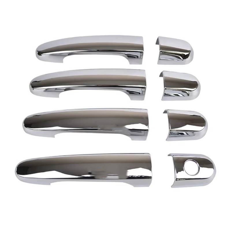 Auto Türgriff für Außen Für Kia Für Sportage 2005 2006 2007 2008 2009 2010 Side Türgriff Abdeckung Fangen Trim Auto Lünette Form Aufkleber von IPUDIS