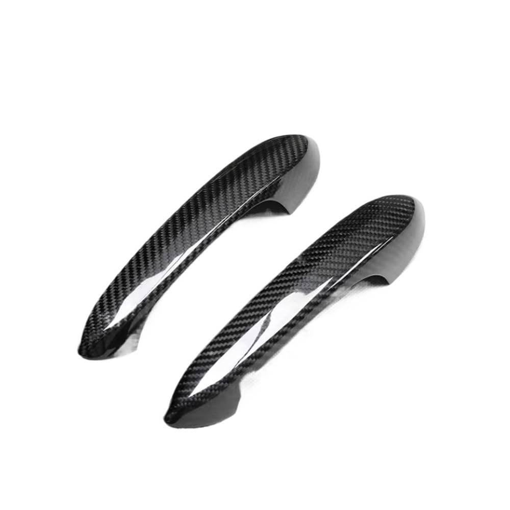 Auto Türgriff für Außen Für M8 F91 F92 2019 2020 2021 2022 2023 Zubehör Carbon Faser Türgriff Abdeckung Rahmen Aufkleber Außen Trim Bodykit von IPUDIS