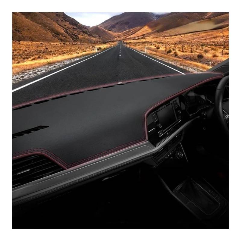 IPUDIS Anti-Rutsch-Matte Für KIA Für Sorento 2010-2012 Für XM Für Pre-Facelift Armaturenbrett-Abdeckung Sonnenschirm Dashmat Schützen Teppich Zubehör Teppich Armaturenbrett-Kissen von IPUDIS