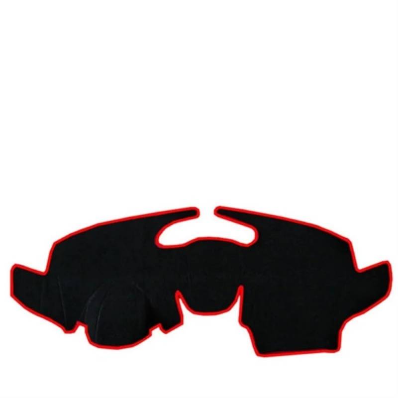 IPUDIS Armaturenbrett-Abdeckung Für Ford Für EcoSport 2013 2014 2015 2016 2017 Instrumenten-Sonnenschutz Schutzteppich Autozubehör Teppich Armaturenbrett-Kissen von IPUDIS