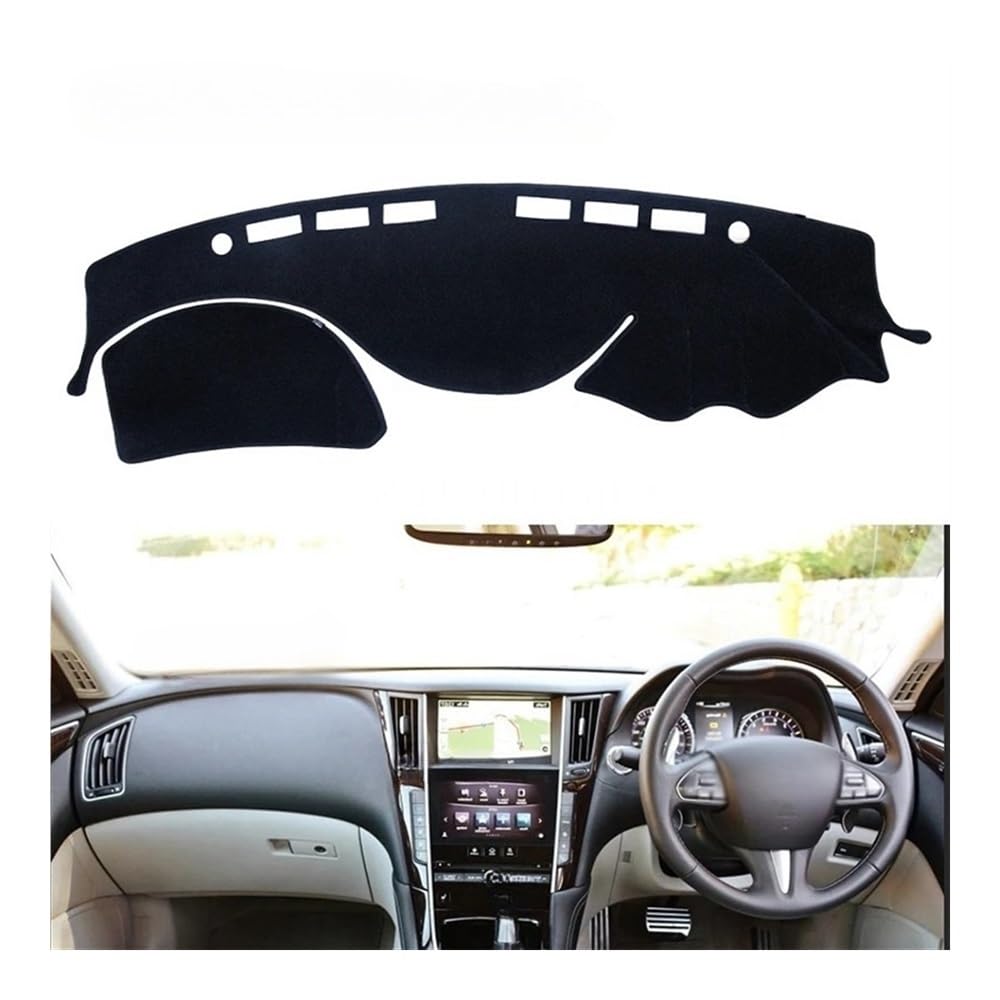 IPUDIS Armaturenbrett-Abdeckung Schutzpolster Für Infiniti Für Q50 2014 2015 2016 2017 2018 Autozubehör Armaturenbrett Sonnenschutz Teppich Teppich Armaturenbrett-Kissen IPUDIS Armaturenbrett-Abdeckung Schutzpolster Für Infiniti Für Q50 2014 2015 2016 2017 2018 Autozubehör Armaturenbrett Sonnenschutz Teppich Teppich Armaturenbrett-Kissen von IPUDIS