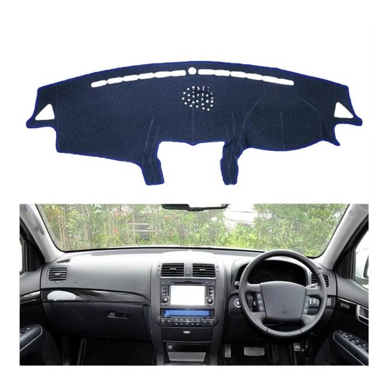IPUDIS Armaturenbrett-Abdeckung Schutzpolster Für KIA Für Mohave Für Borrego 2008–2019 Autozubehör Armaturenbrett-Sonnenschutz Teppich Armaturenbrett-Kissen von IPUDIS