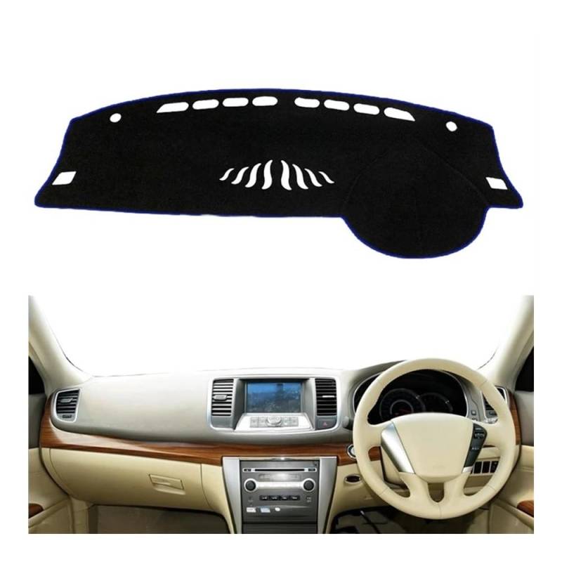 IPUDIS Armaturenbrett-Abdeckung Schutzpolster Für Teana Für Altima Für J32 2008–2012 Autozubehör Armaturenbrett Sonnenschutz Teppich Teppich Armaturenbrett-Kissen von IPUDIS