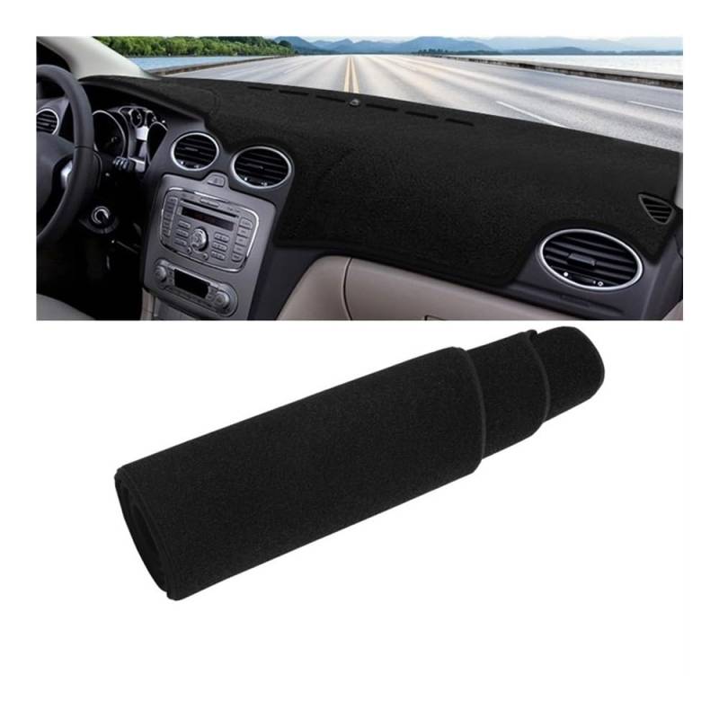 IPUDIS Auto-Armaturenbrett-Abdeckung Lichtschutzmatte Sonnenschutz Teppiche rutschfeste Matten Schutzzubehör Für Ford Für Focus 2008 2009 2010 Teppich Armaturenbrett-Kissen von IPUDIS
