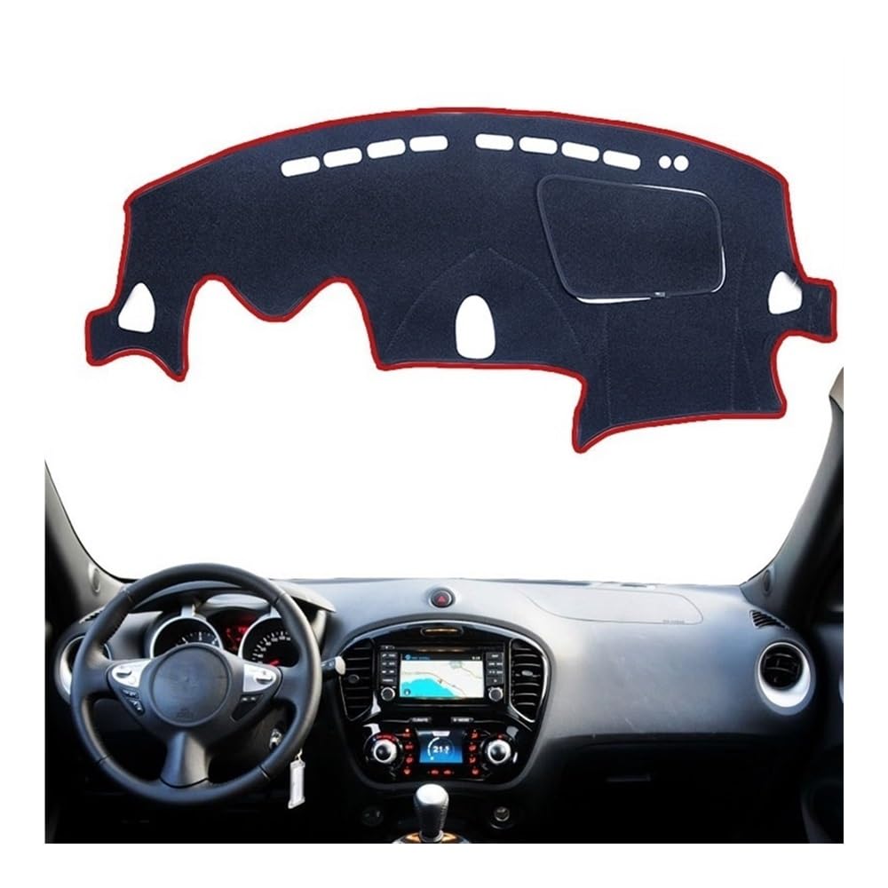 IPUDIS Auto Armaturenbrett Matte Teppich Abdeckung Sonnenschutz Teppich Pad Für Juke Für F15 2011-2019 Auto Zubehör Teppich Armaturenbrett-Kissen IPUDIS Auto Armaturenbrett Matte Teppich Abdeckung Sonnenschutz Teppich Pad Für Juke Für F15 2011-2019 Auto Zubehör Teppich Armaturenbrett-Kissen von IPUDIS