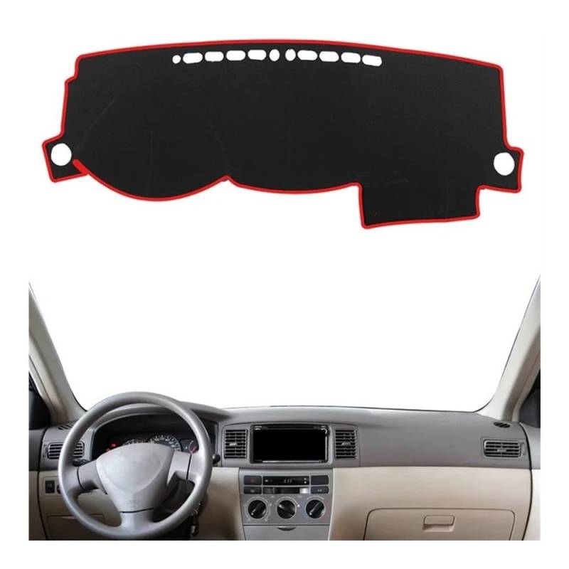 IPUDIS Auto Armaturenbrettmatte Für Für Corolla Für Altis Für Fielder 2003-2006 Armaturenbrettabdeckung Sonnenschutz Teppich Teppich Zubehör Teppich Armaturenbrett-Kissen von IPUDIS