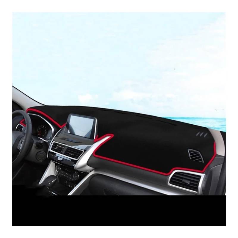IPUDIS Auto-Armaturenbrettmatte Für Für Eclipse Für Cross 2017-2019 Pad-Matten Armaturenbrett-Abdeckung Teppich Sonnenschutz Schutz rutschfest Teppich Armaturenbrett-Kissen von IPUDIS