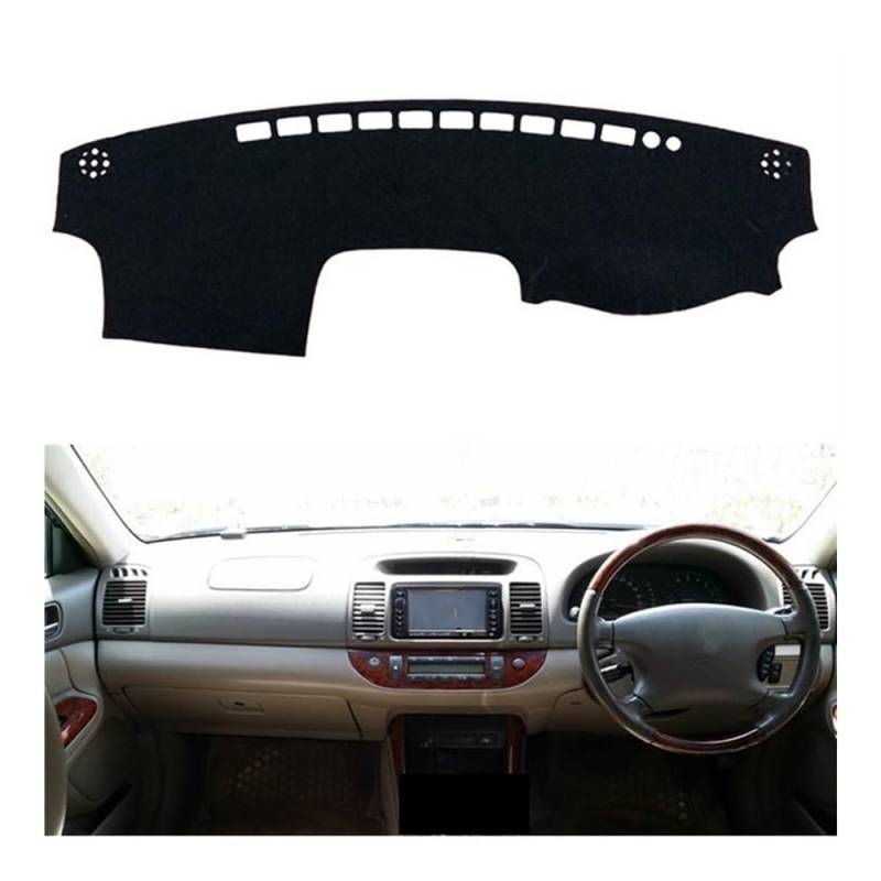 IPUDIS Auto Styling Dashmat Für Für Camry Für XV30 2002-2006 Dashboard Abckung Matte Pad Dash Sonnenschirm Schützen Teppich Teppich Zubehör Teppich Armaturenbrett-Kissen von IPUDIS