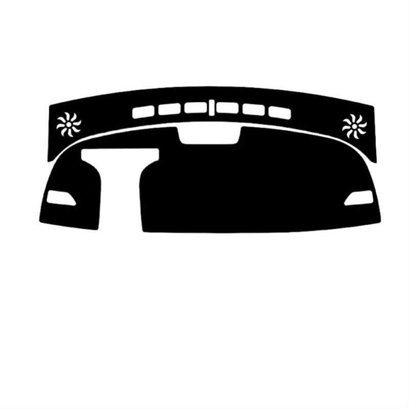 IPUDIS Für Für BZ3 2023 Automobil Armaturenbrettmatte Armaturenbrett-Pad Teppiche Anti-Rutsch-Abdeckung Schutz Sonnenschutz Zubehör Teppich Armaturenbrett-Kissen von IPUDIS