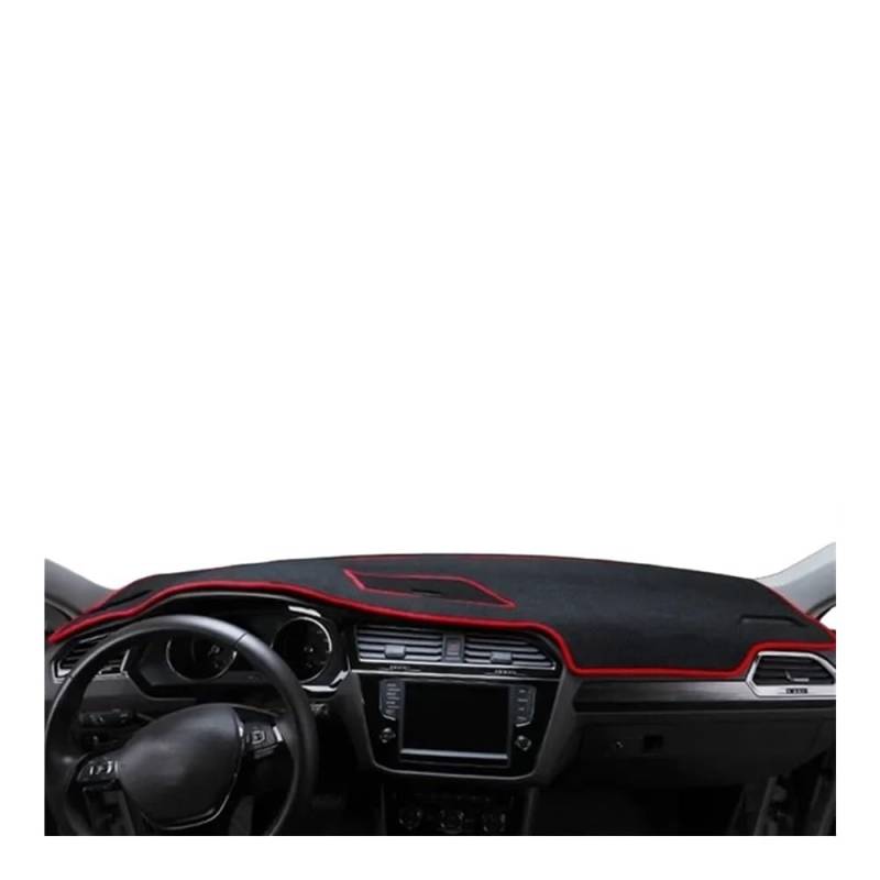 IPUDIS Für Für Tiguan 2016-2019 Armaturenbrettabdeckung Matte Pad Dashmat Sonnenschutz Instrument Teppich Schützen Autozubehör Teppich Armaturenbrett-Kissen von IPUDIS