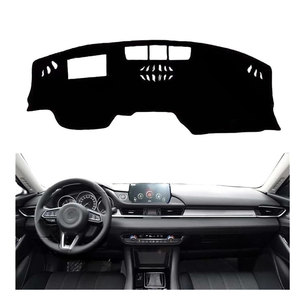 IPUDIS Für Mazda 6 2020-2022 Autoteppich Armaturenbrett Sonnenschutz Teppich Innen Anti-Sonne Anti-Rutsch-Matte Aufkleber Armaturenbrett Abdeckung Schutzpolster Teppich Armaturenbrett-Kissen IPUDIS Für Mazda 6 2020-2022 Autoteppich Armaturenbrett Sonnenschutz Teppich Innen Anti-Sonne Anti-Rutsch-Matte Aufkleber Armaturenbrett Abdeckung Schutzpolster Teppich Armaturenbrett-Kissen von IPUDIS