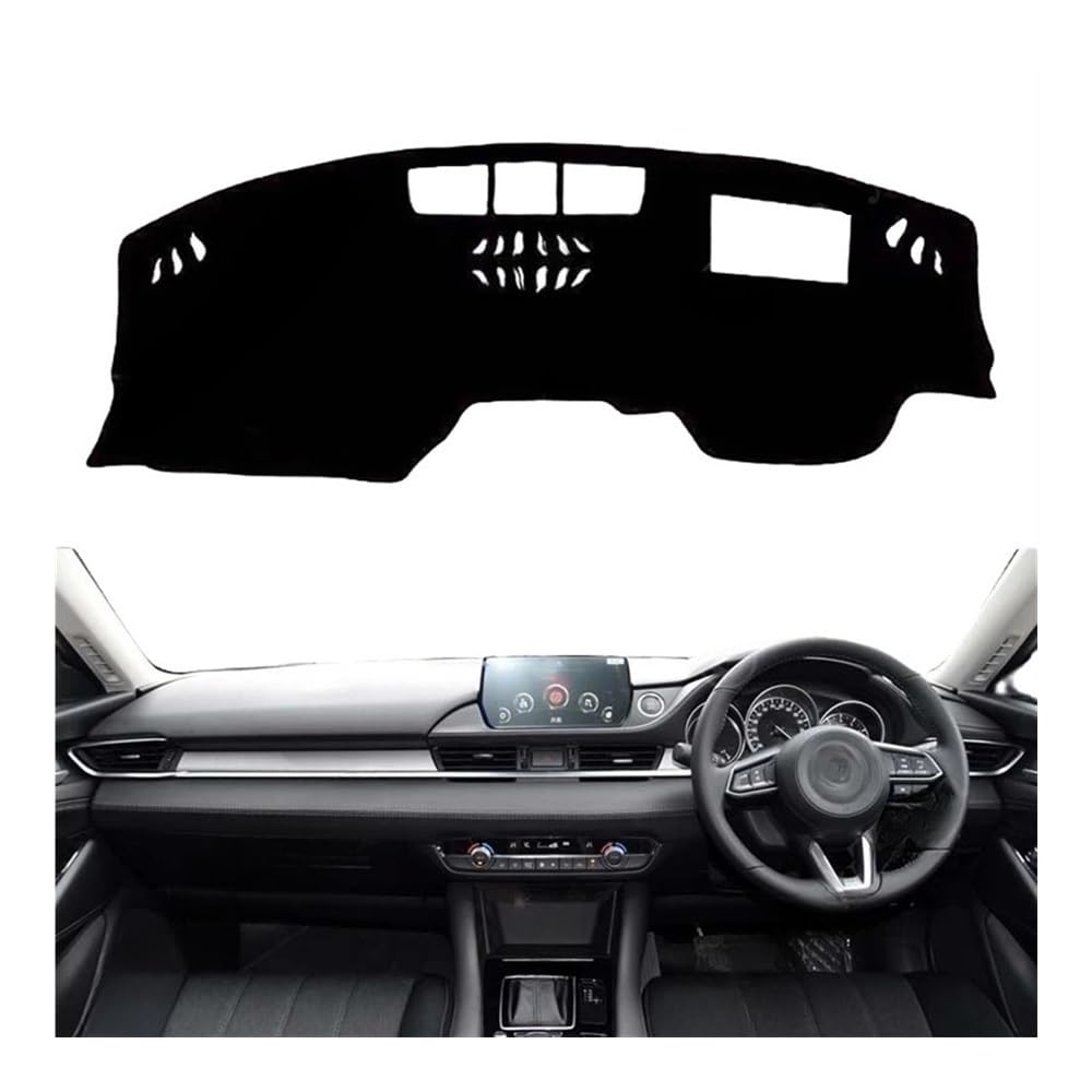IPUDIS Für Mazda 6 2020-2022 Autoteppich Armaturenbrett Sonnenschutz Teppich Innen Anti-Sonne Anti-Rutsch-Matte Aufkleber Armaturenbrett Abdeckung Schutzpolster Teppich Armaturenbrett-Kissen IPUDIS Für Mazda 6 2020-2022 Autoteppich Armaturenbrett Sonnenschutz Teppich Innen Anti-Sonne Anti-Rutsch-Matte Aufkleber Armaturenbrett Abdeckung Schutzpolster Teppich Armaturenbrett-Kissen von IPUDIS
