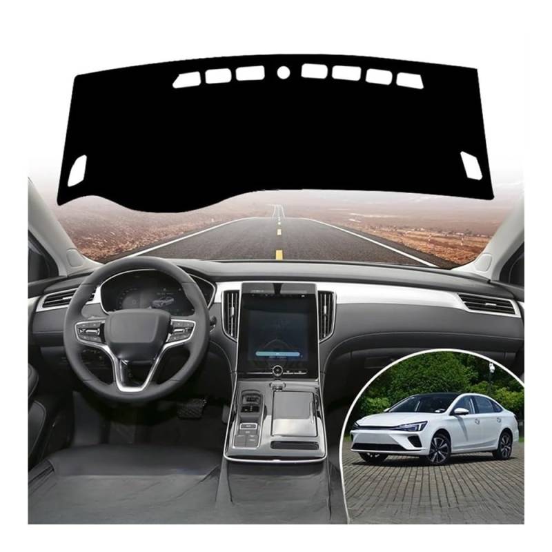 IPUDIS Für Roewe R Für ER6 2020-2021 Automobil-Armaturenbrettmatte Armaturenbrett-Pad Teppich Anti-Rutsch-Auto-Schutzteppiche Abckung Zubehör Teppich Armaturenbrett-Kissen von IPUDIS