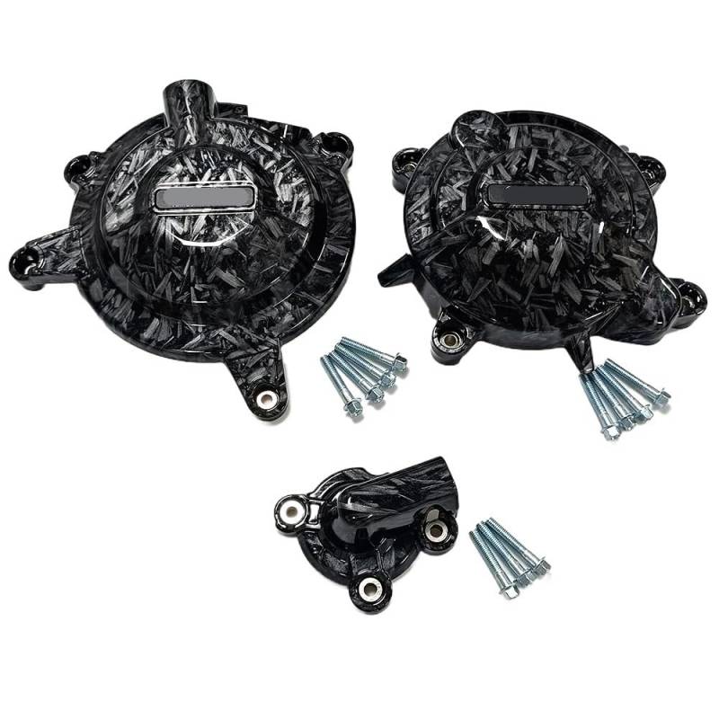Kurbelgehäuse Motordeckel Für Für NI&nja 400 2018-2021 Motorrad Motor Schutz Abdeckung Set von IPUDIS