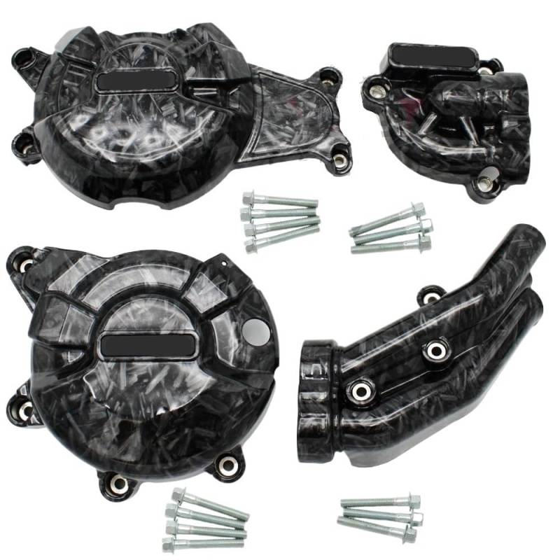 Kurbelgehäuse Motordeckel Für MT07 XSR700 FZ-07 MT-07 Für Tracker 2014-2024 Für Tenere 700 2019-2024 Motorräder Motor Abdeckung Schutz Abdeckung von IPUDIS