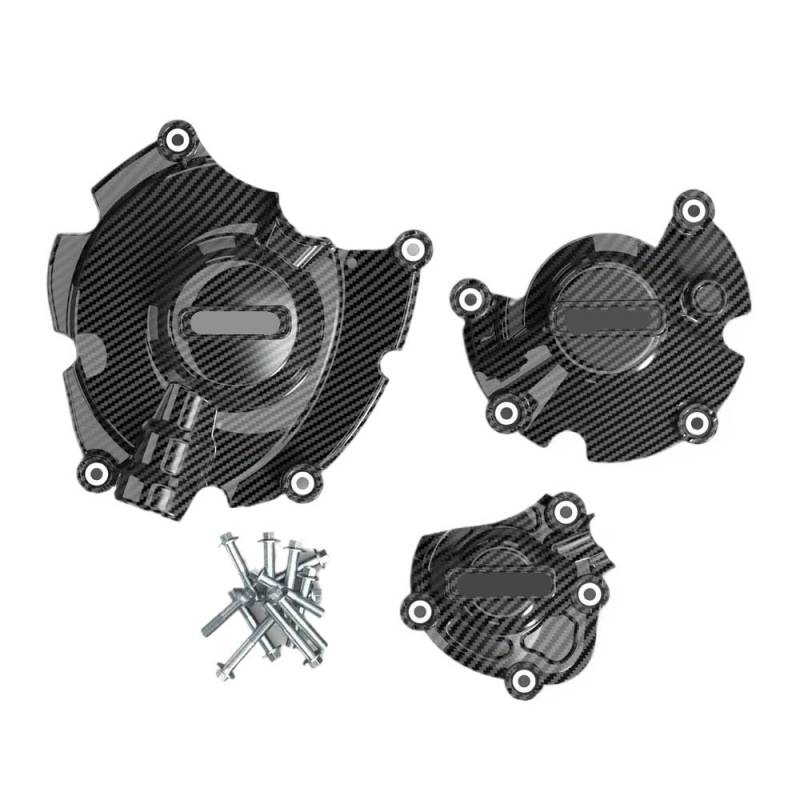 Kurbelgehäuse Motordeckel Für YZF R1 R1M 2015-2024 Motor Abdeckungen Set Motorrad Motor Schutz Zubehör Schutz Schutz von IPUDIS