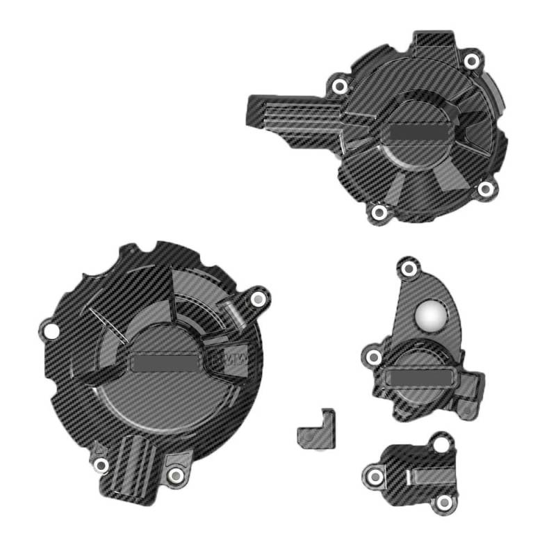 Kurbelgehäuse Motordeckel Motocross-Motorabdeckungs-Schutzset für Motorrad S1000 XR 2020 2021 2022 2023 von IPUDIS
