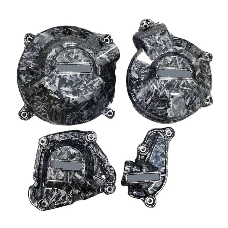 Kurbelgehäuse Motordeckel Motor Abdeckung Für MT09 SP Für Tracer FZ09 2021-2024 Motorrad Lichtmaschine Kupplung Schutz Abdeckung Zubehör von IPUDIS