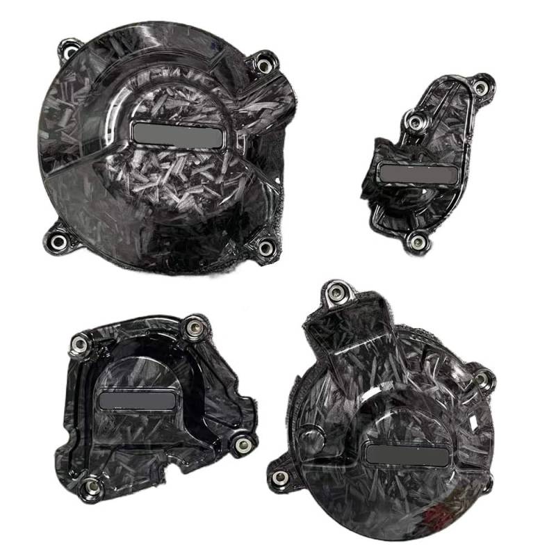 Kurbelgehäuse Motordeckel Motor Abdeckung Für MT09 SP Für Tracer & Für Scrambler FZ09 2021-2024 Motorrad Lichtmaschine Kupplung Schutz Abdeckung von IPUDIS